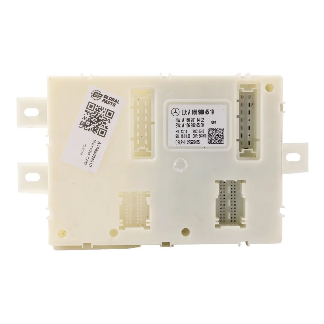 Module SAM Unité de contrôle arrière pour Mercedes C292 à propos du numéro de pièce A1669004519 Mercedes C292 Module SAM Unité de contrôle arrière - SKU A1669004519 - Numéro de pièce A1669004519