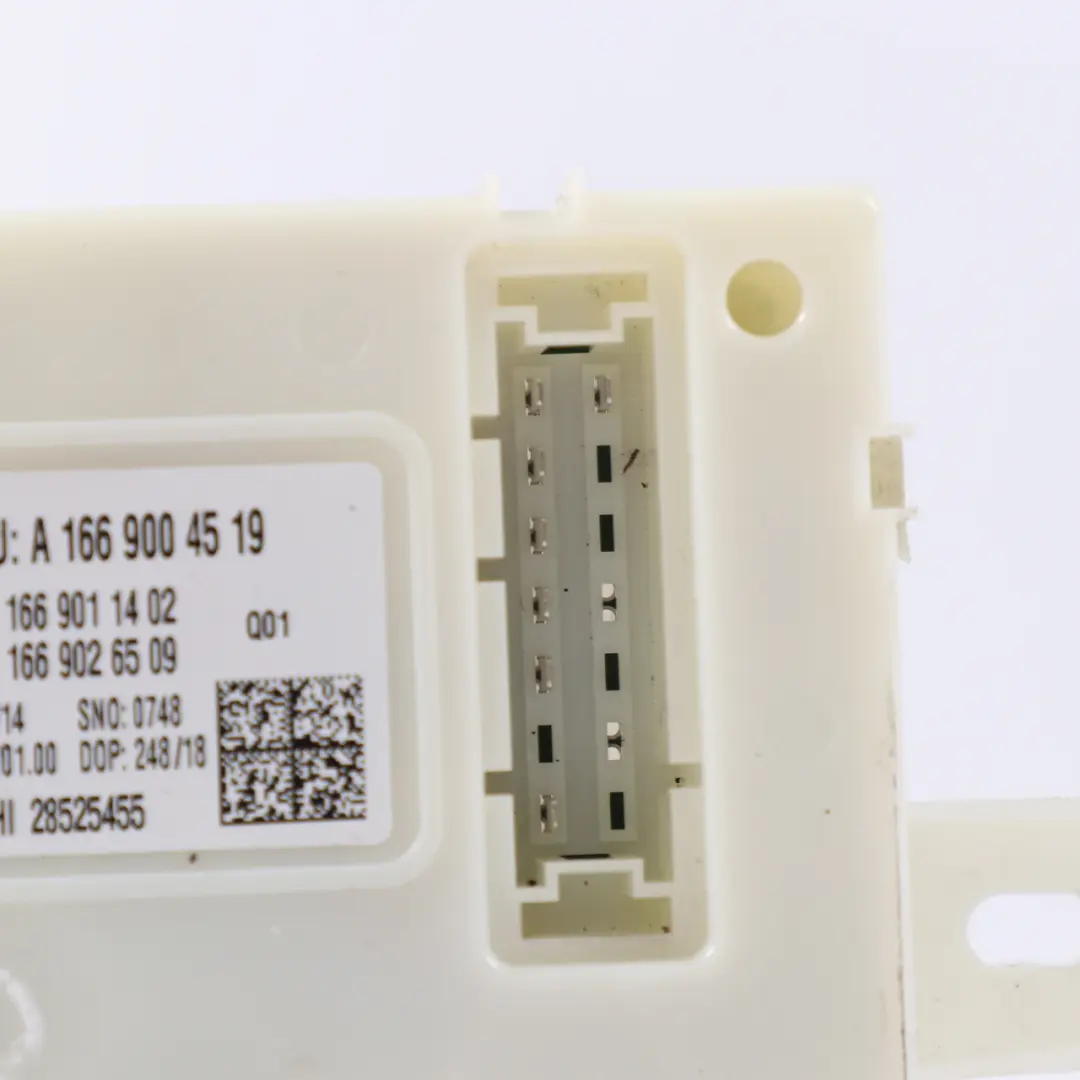 Mercedes C292 Modulo SAM Unità di controllo posteriore - SKU A1669004519 - Numero di parte A1669004519