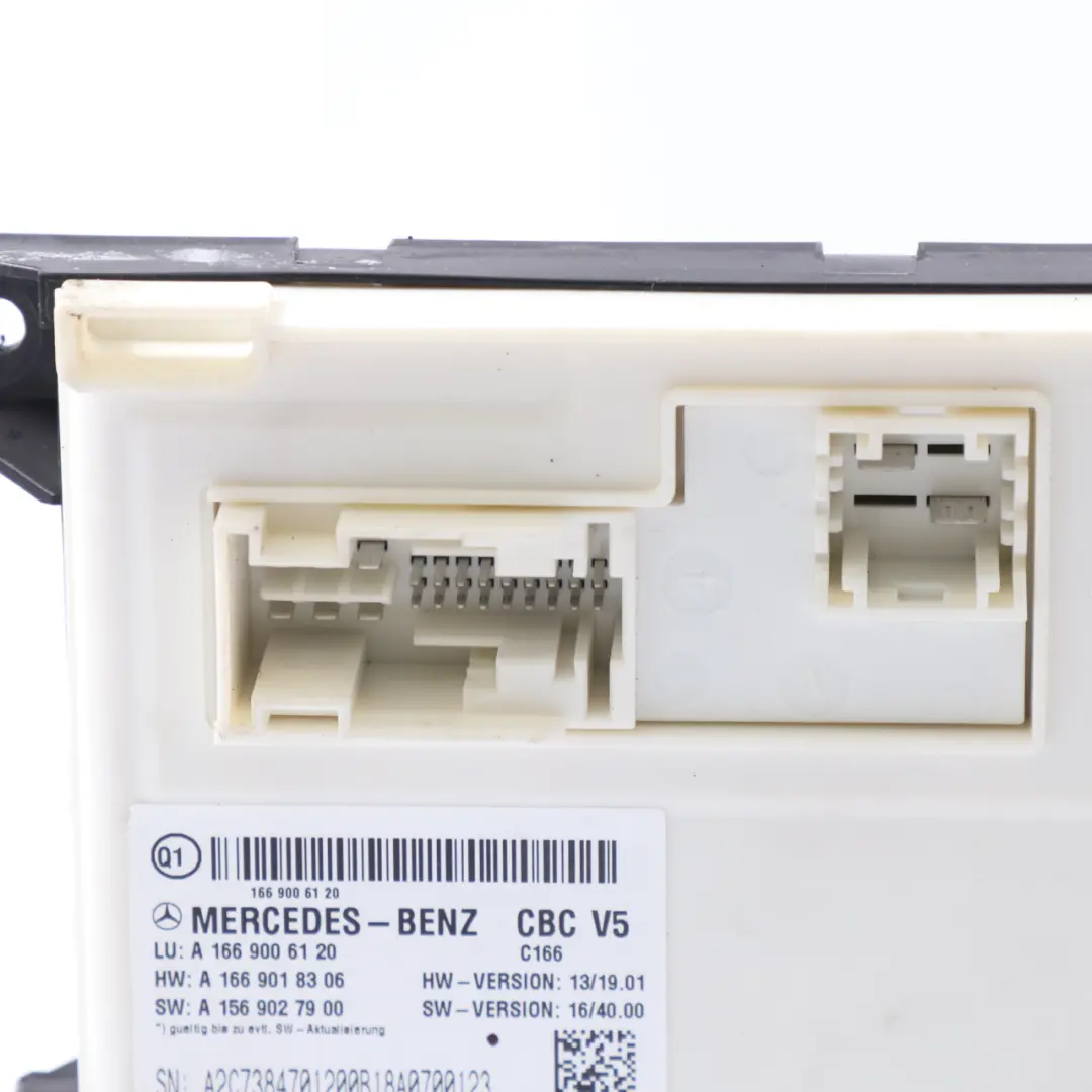 SAM Modulo Unità di controllo ECU per Mercedes ML W166 GLE C292 con numero di parte A1669006120 Mercedes ML W166 GLE C292 SAM Modulo Unità di controllo ECU - SKU A1669006120 - Numero di parte A1669006120