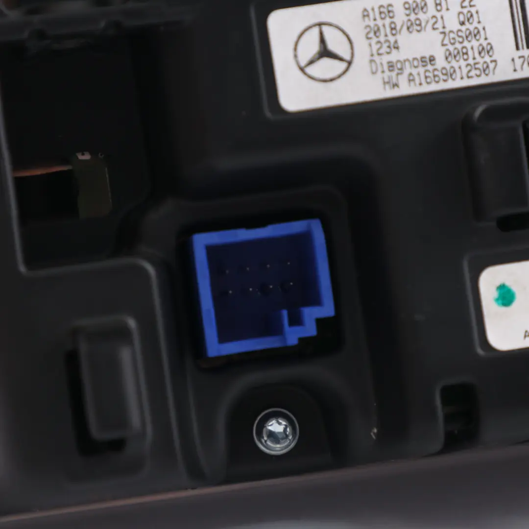 Radio Display Mercedes C117 W176 C292 Multifunction Screen  - SKU A1669008122 - Part number A1669008122