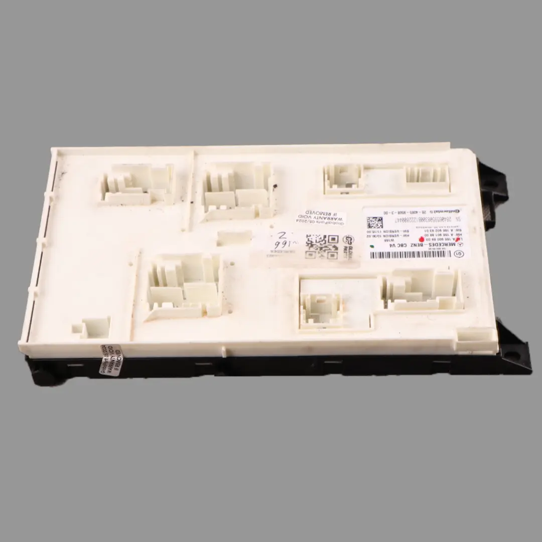 Fuse Box Front SAM Control Module Relay Box to Mercedes W166 with Part number A1669008903 Mercedes W166 Fuse Box Front SAM Control Module Relay Box - SKU A1669008903 - Part number A1669008903