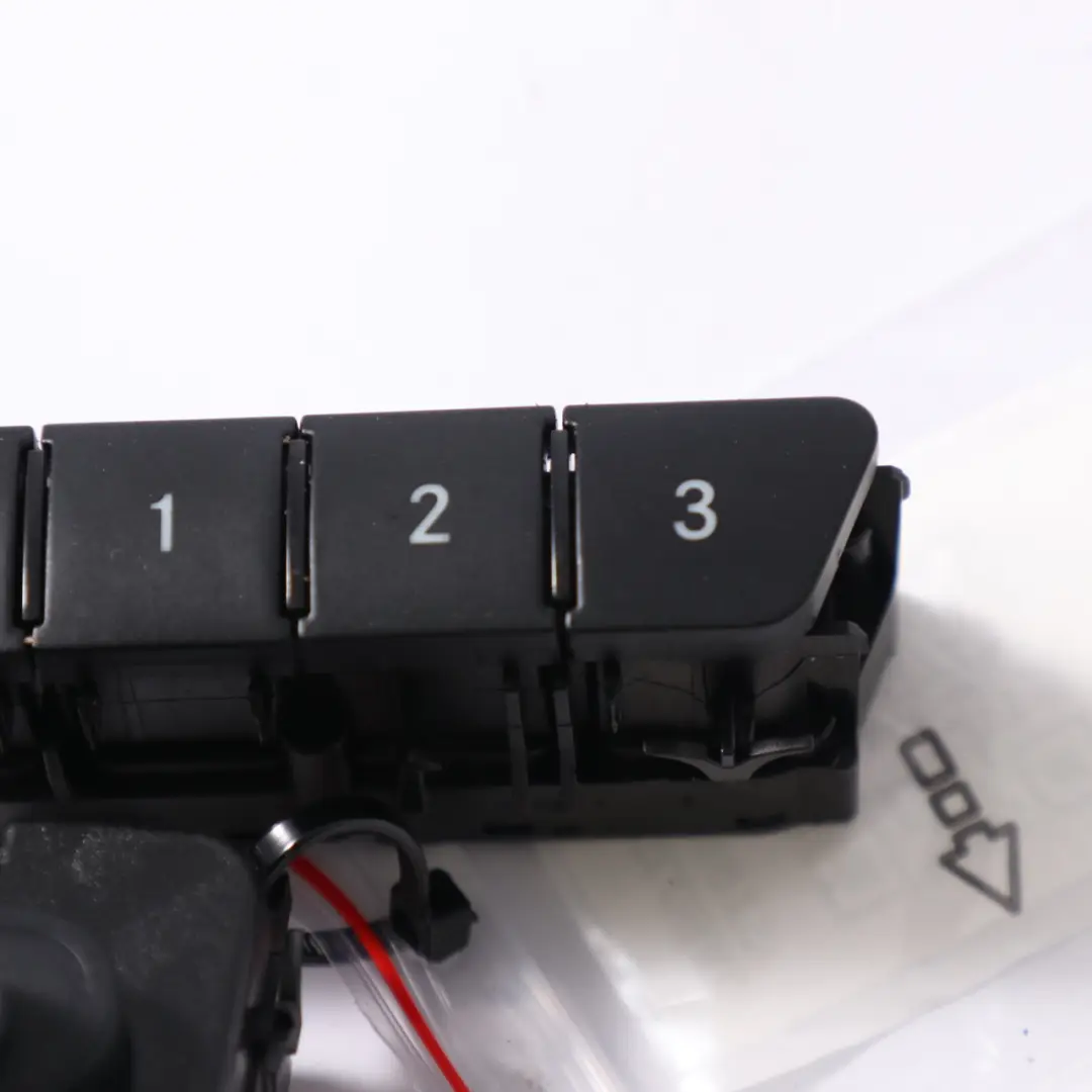 Mercedes C292 Sitzverstellung Schalter Vorne Links Memory-Taste - SKU A1669058100 - Teilenummer A1669058100