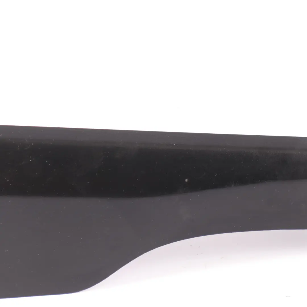 Mercedes C292 Front Seat Rail Cover Inner Trim Left N/S Panel Black - SKU A1669190500 - Part number A1669190500