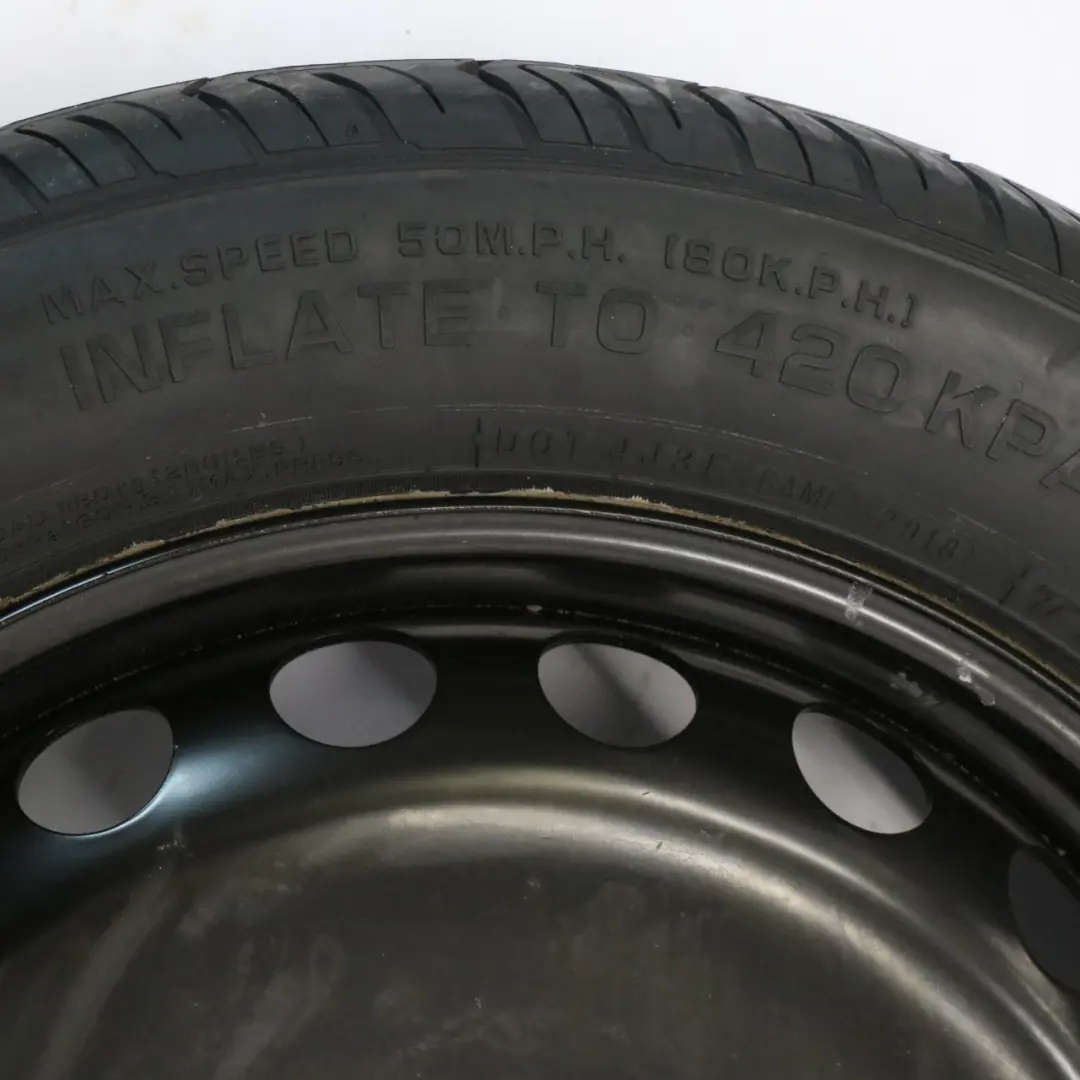 Mercedes W164 W166 W167 C292 Rueda repuesto acero 155/80 19" - SKU A1674000300 - Número de pieza A1674000300