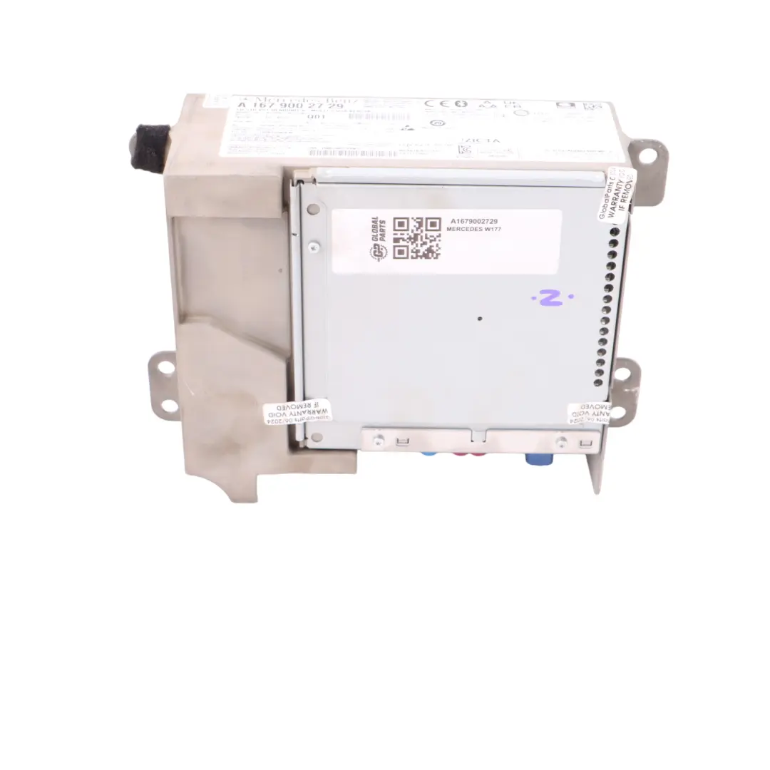 W167 W177 Radio Stereo Nav Navigation Head Unit High to Mercedes with Part number A1679002729 Mercedes W167 W177 Radio Stereo Nav Navigation Head Unit High - SKU A1679002729 - Part number A1679002729