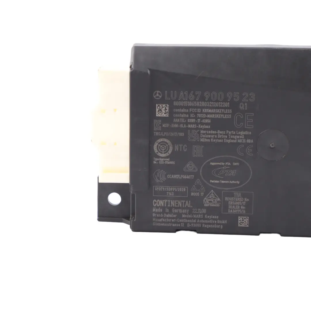 Keyless Go Module Mercedes C118 W177 W247 ECU Entry Control Unit to with Part number A1679009523 Keyless Go Module Mercedes C118 W177 W247 ECU Entry Control Unit - SKU A1679009523 - Part number A1679009523