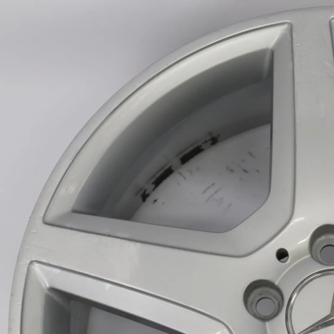 Mercedes W245 AMG Silver Alloy Wheel Rim 18" ET:49 7J - SKU A1694011602-1 - Part number A1694011602
