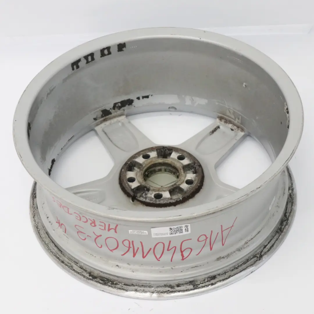 Alloy Wheel Rim 18" ET:49 7J to Mercedes W245 AMG Silver with Part number A1694011602 Mercedes W245 AMG Silver Alloy Wheel Rim 18" ET:49 7J - SKU A1694011602-3 - Part number A1694011602