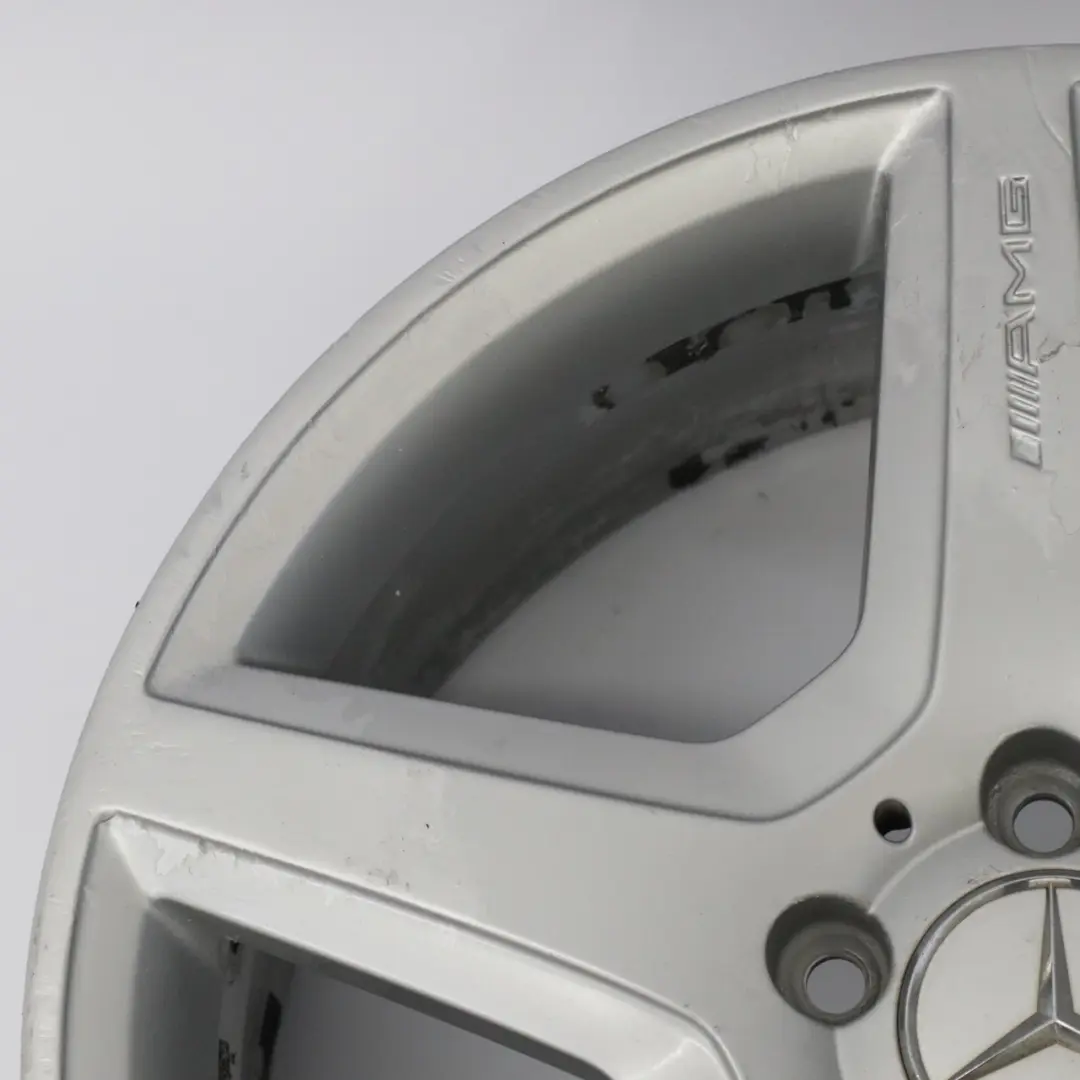 Alloy Wheel Rim 18" ET:49 7J to Mercedes W245 AMG Silver with Part number A1694011602 Mercedes W245 AMG Silver Alloy Wheel Rim 18" ET:49 7J - SKU A1694011602-3 - Part number A1694011602