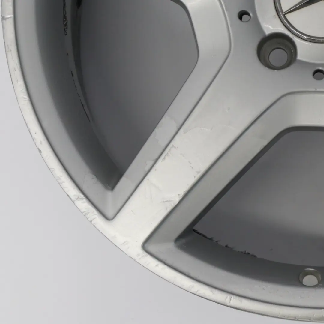 Alloy Wheel Rim 18" ET:49 7J to Mercedes W245 AMG Silver with Part number A1694011602 Mercedes W245 AMG Silver Alloy Wheel Rim 18" ET:49 7J - SKU A1694011602-3 - Part number A1694011602