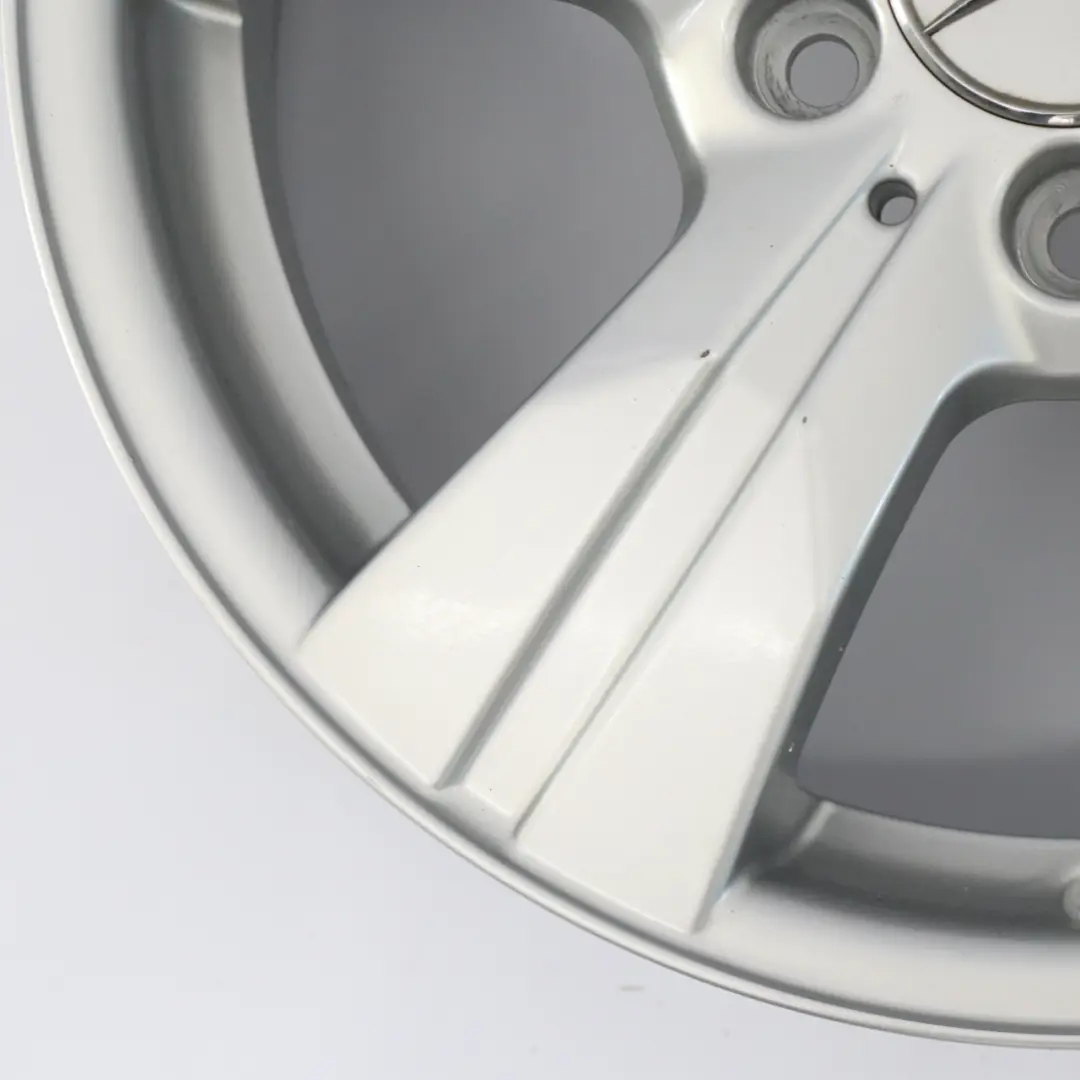 Mercedes W169 W245 Silver Alloy Wheel Rim 16" 6J ET:46 - SKU A1694012202-4 - Part number A1694012202