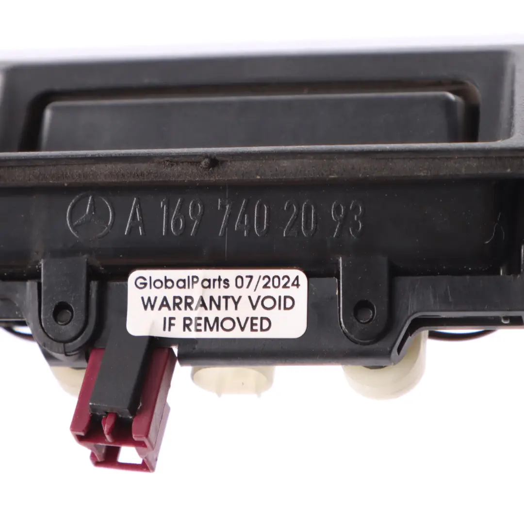 Mercedes W245 Griff Chrom Abdeckung Kofferraumdeckel Heckklappe - SKU A1697402093-2 - Teilenummer A1697402093