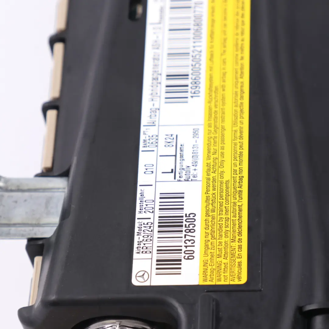 Airbag Poduszka Fotela Lewy Przód Beżowa do Mercedes W169 W245 o numerze A1698600505 Mercedes W169 W245 Airbag Poduszka Fotela Lewy Przód Beżowa - SKU A1698600505-2 - Numer Części A1698600505