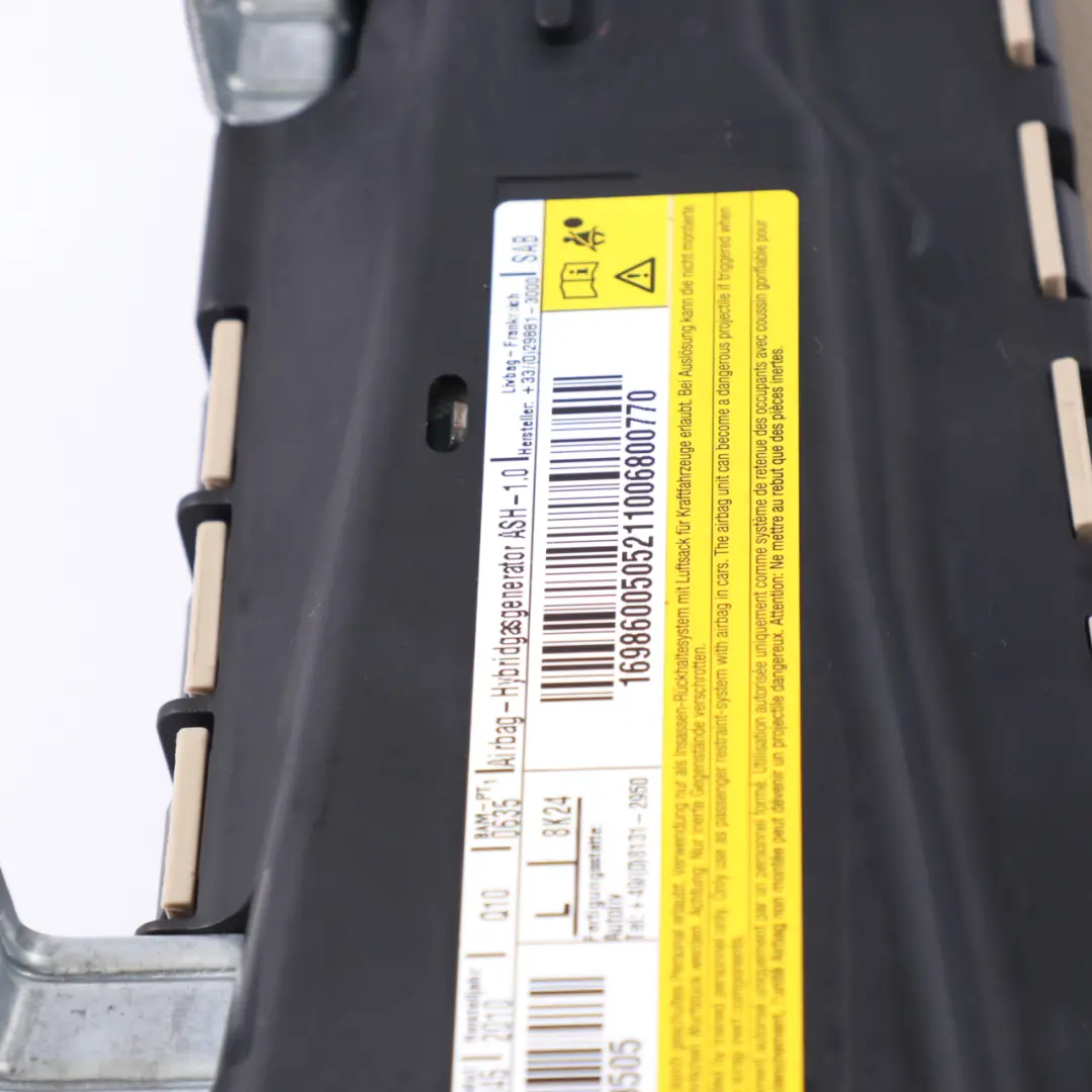 Module Mercedes W169 W245 Front Left N/S Beige to Seat Air with Part number A1698600505 Seat Air Module Mercedes W169 W245 Front Left N/S Beige - SKU A1698600505-2 - Part number A1698600505