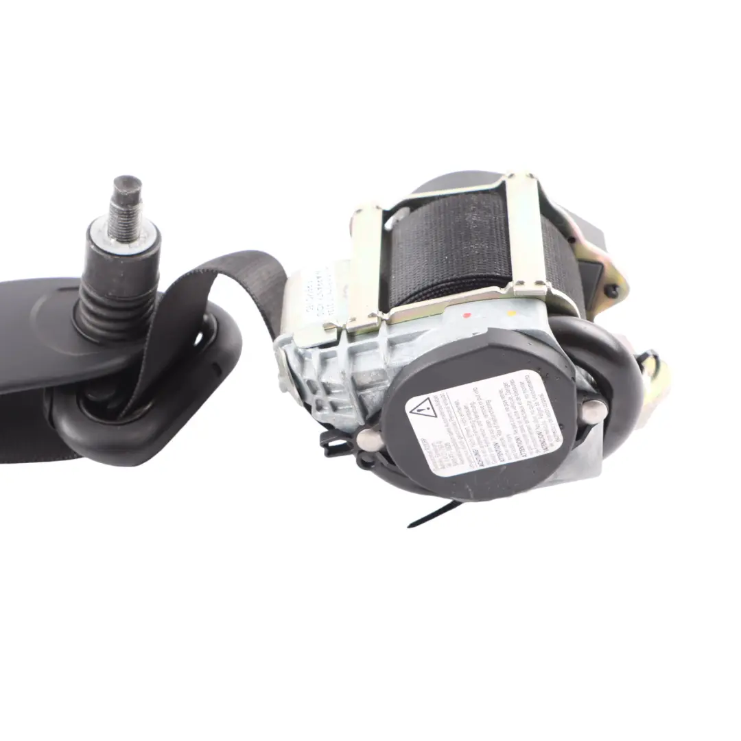 Seatbelt Front Left N/S Seat Safety Upper Belt Black to Mercedes W169 with Part number A1698607585 Mercedes W169 Seatbelt Front Left N/S Seat Safety Upper Belt Black - SKU A1698607585 - Part number A1698607585