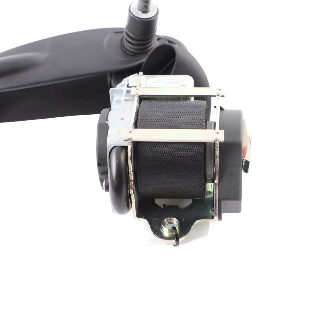 Seatbelt Front Left N/S Seat Safety Upper Belt Black to Mercedes W169 with Part number A1698607585 Mercedes W169 Seatbelt Front Left N/S Seat Safety Upper Belt Black - SKU A1698607585 - Part number A1698607585