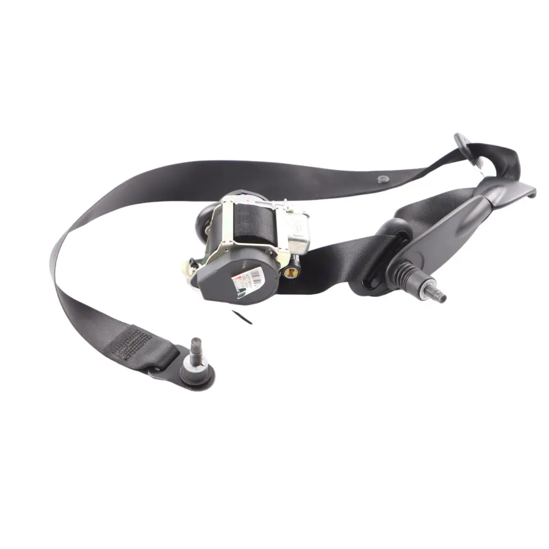 Mercedes W169 Seatbelt Front Left N/S Seat Safety Upper Belt Black - SKU A1698607585 - Part number A1698607585