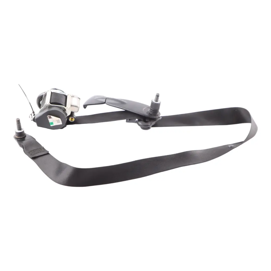 Mercedes W169 Seatbelt Front Right O/S Seat Safety Upper Belt Black - SKU A1698607685 - Part number A1698607685