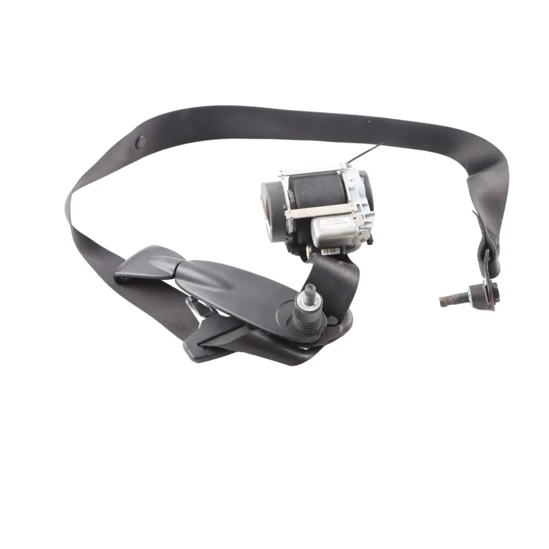 Mercedes W169 Seatbelt Front Right O/S Seat Safety Upper Belt Black - SKU A1698607685 - Part number A1698607685
