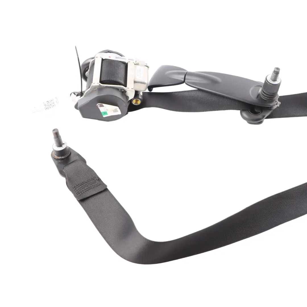 Seatbelt Front Right O/S Seat Safety Upper Belt Black to Mercedes W169 with Part number A1698607685 Mercedes W169 Seatbelt Front Right O/S Seat Safety Upper Belt Black - SKU A1698607685 - Part number A1698607685
