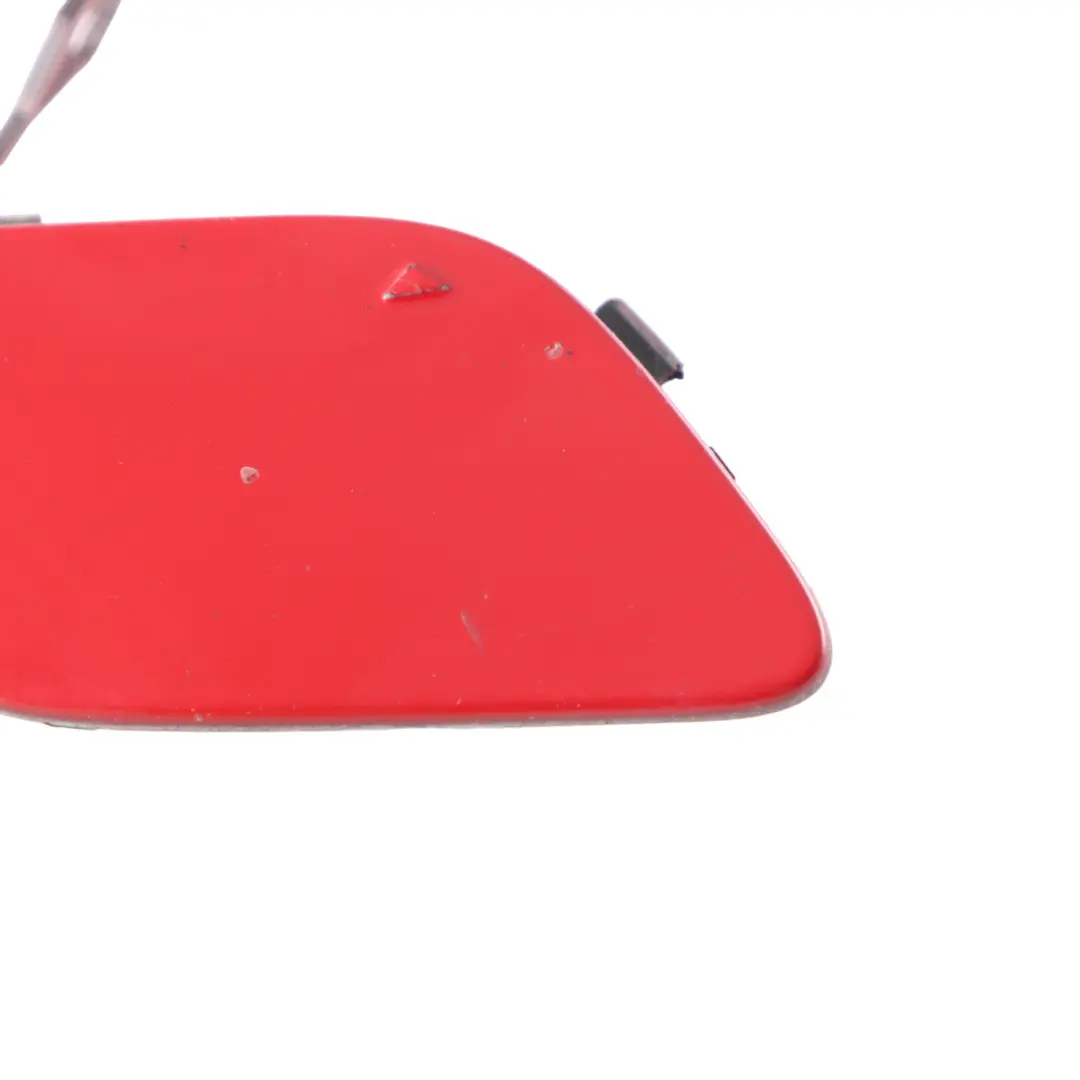 Front Bumper Tow Eye Hook Cover Cap Jupiter Red 589 to Mercedes W169 with Part number A1698850823 Mercedes W169 Front Bumper Tow Eye Hook Cover Cap Jupiter Red 589 - SKU A1698850823-JUR - Part number A1698850823