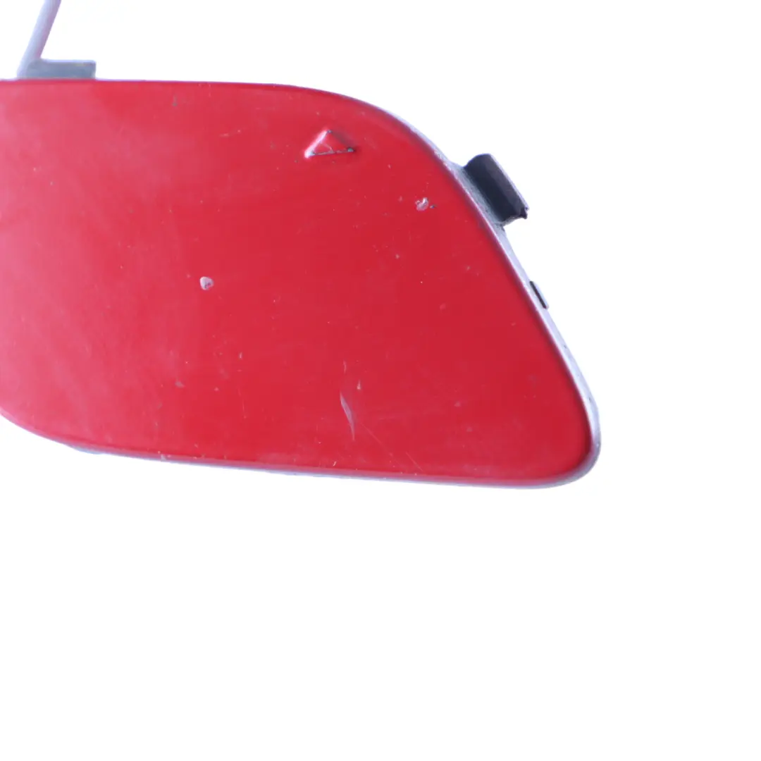 Front Bumper Tow Eye Hook Cover Cap Jupiter Red 589 to Mercedes W169 with Part number A1698850823 Mercedes W169 Front Bumper Tow Eye Hook Cover Cap Jupiter Red 589 - SKU A1698850823-JUR - Part number A1698850823