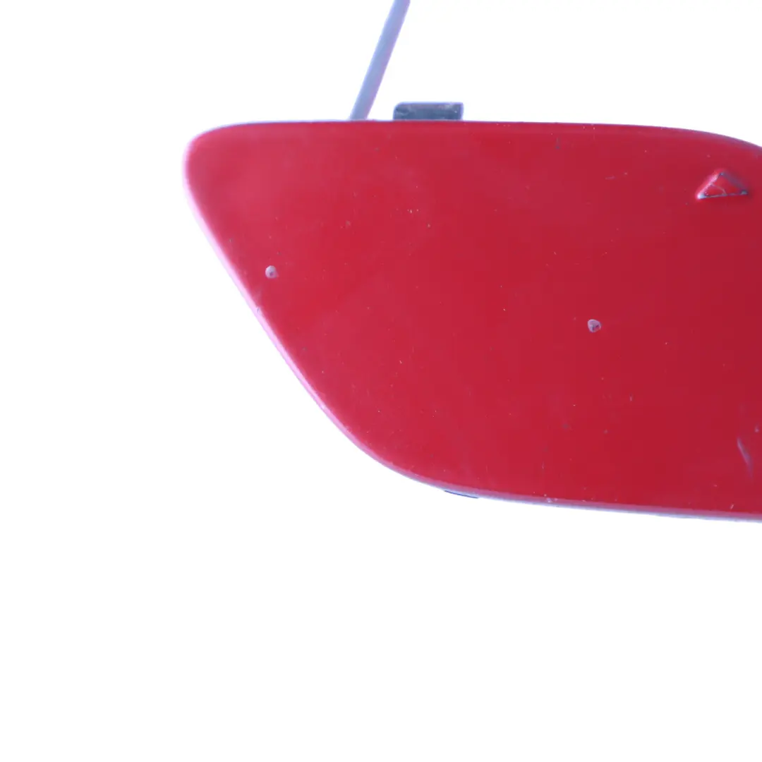 Front Bumper Tow Eye Hook Cover Cap Jupiter Red 589 to Mercedes W169 with Part number A1698850823 Mercedes W169 Front Bumper Tow Eye Hook Cover Cap Jupiter Red 589 - SKU A1698850823-JUR - Part number A1698850823