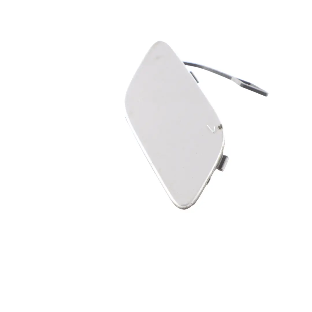 Front Bumper Tow Eye Hook Cover Cap Polar Silver - 761 to Mercedes W169 with Part number A1698850823 Mercedes W169 Front Bumper Tow Eye Hook Cover Cap Polar Silver - 761 - SKU A1698850823-PLS - Part number A1698850823