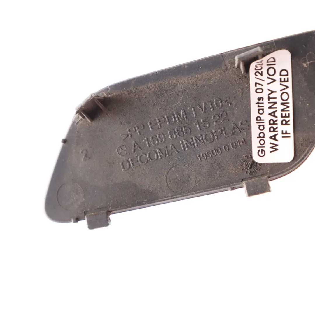 Front Bumper Tow Eye Hook Cover Cap Steppe Brown - 490 to Mercedes W169 W245 with Part number A1698851522 Mercedes W169 W245 Front Bumper Tow Eye Hook Cover Cap Steppe Brown - 490 - SKU A1698851522-STE - Part number A1698851522