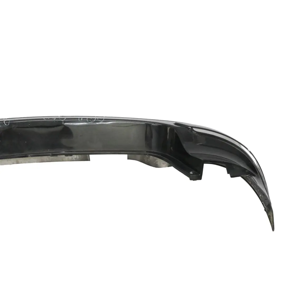 Bumper Trim Panel Night Black Metallic - 696 to Mercedes W245 Rear with Part number A1698851638 Mercedes W245 Rear Bumper Trim Panel Night Black Metallic - 696 - SKU A1698851638-NIB - Part number A1698851638