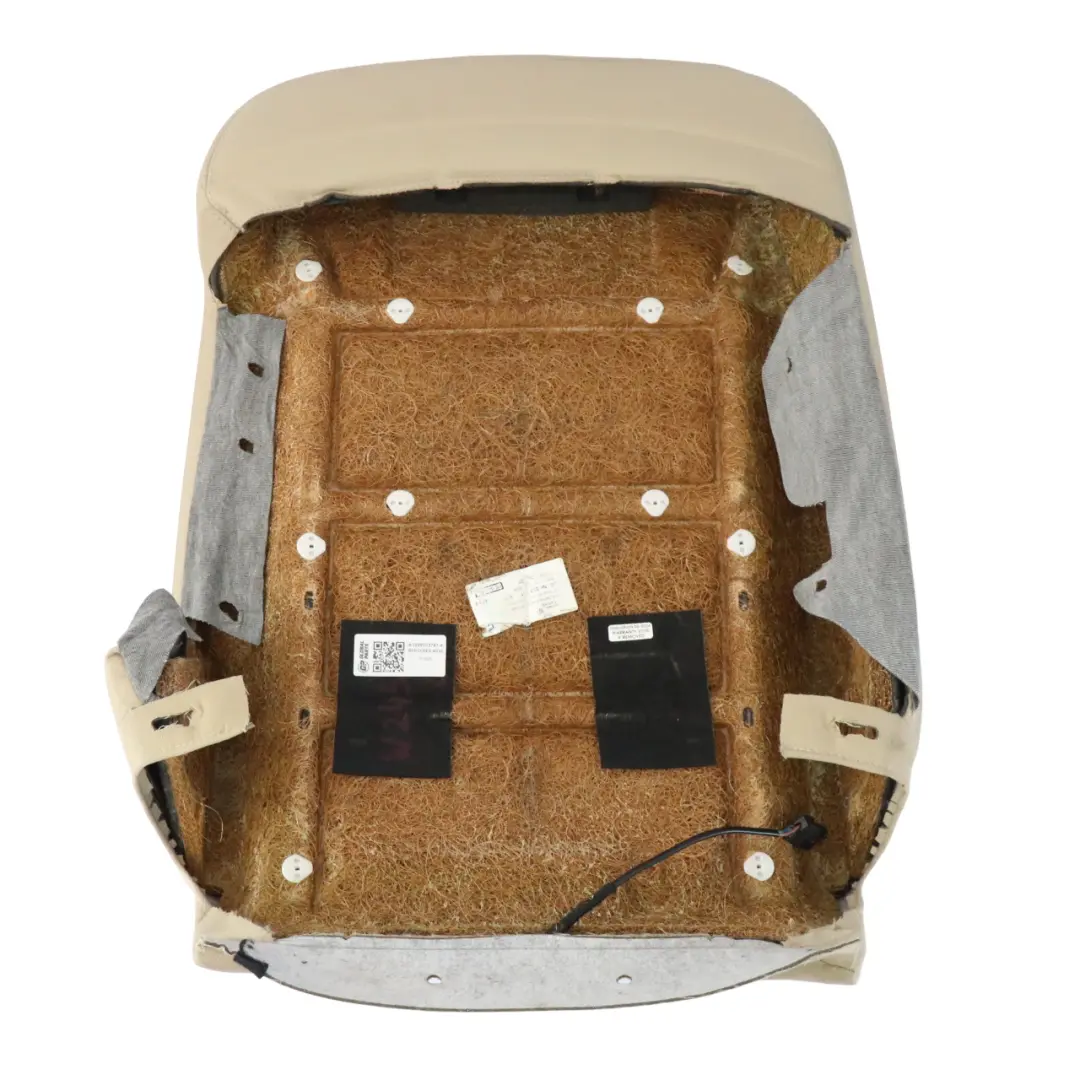  Front Seat Backrest Mercedes W169 W245 Left N/S Leather Nappa Semi-Aniline Beige - SKU A1699103747-4 - Part number A1699103747