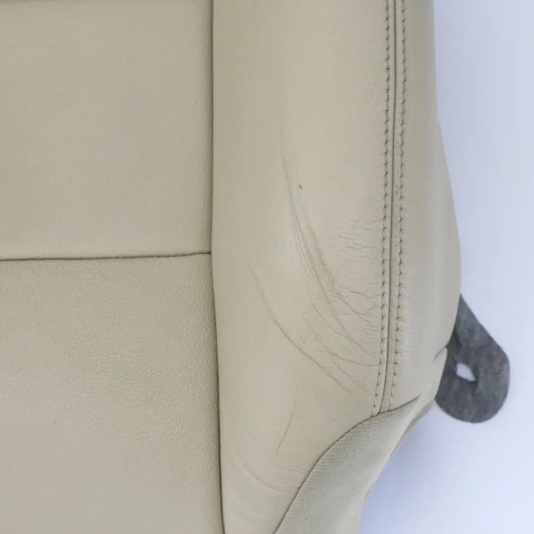  Front Seat Backrest Mercedes W169 W245 Left N/S Leather Nappa Semi-Aniline Beige - SKU A1699103747-4 - Part number A1699103747