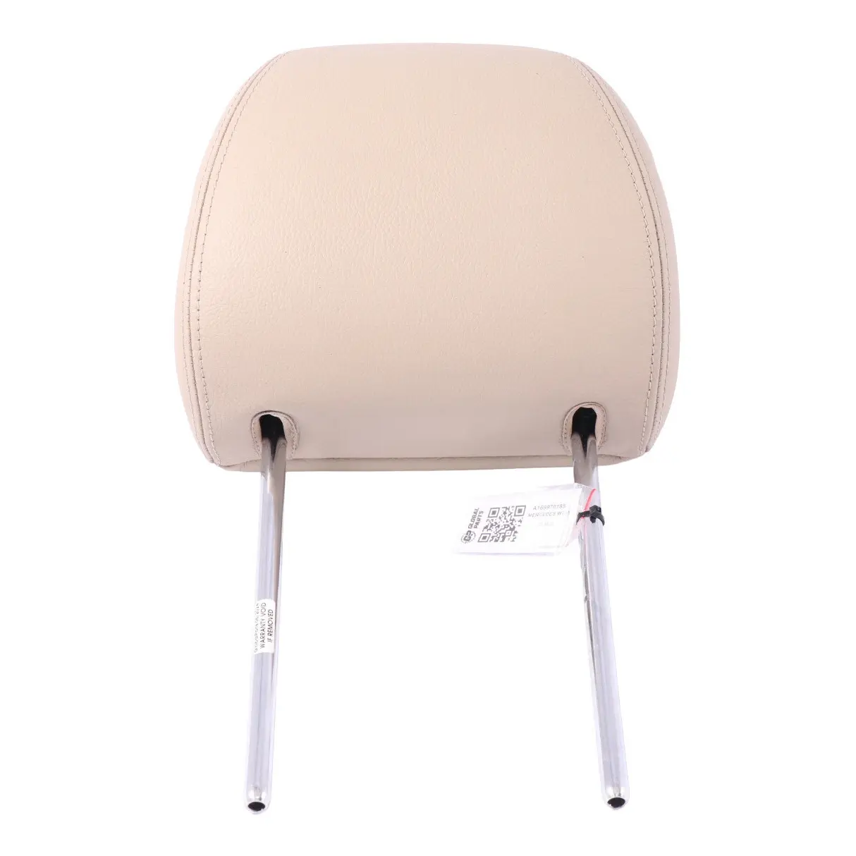 Front Seat Headrest Mercedes W169 W245 Left Right N/O/S Nappa Semi-Aniline Beige