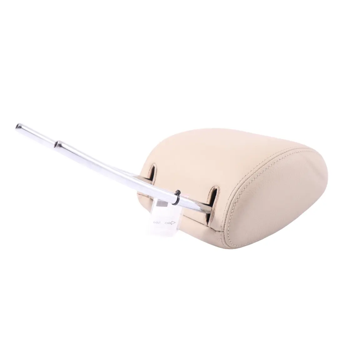  Front Seat Headrest Mercedes W169 W245 Left Right N/O/S Nappa Semi-Aniline Beige - SKU A1699701850 - Part number A1699701850