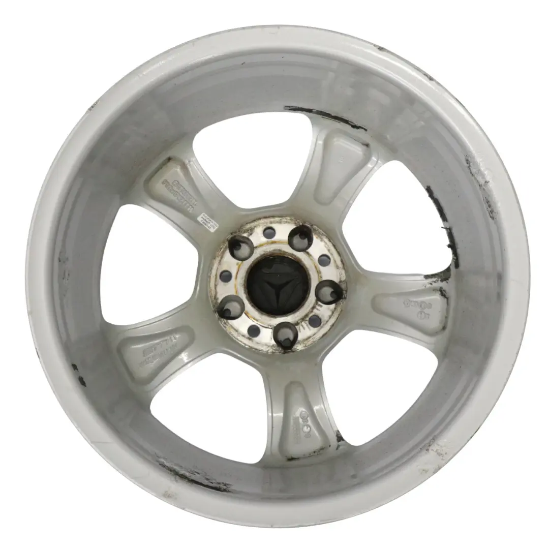 Mercedes SLK R171 Jante alliage argentée 17" 7,5J ET:36 à 5 branches - SKU A1714011202-2 - Numéro de pièce A1714011202
