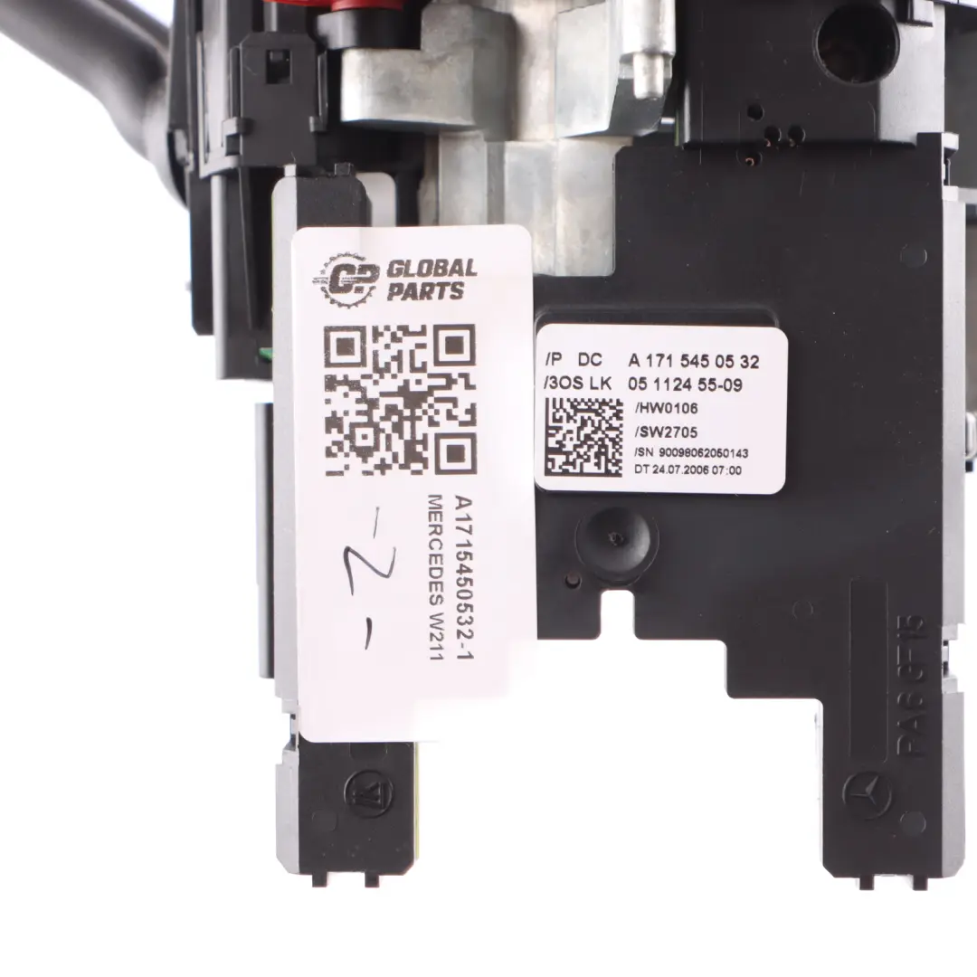  Steering Column Switch Mercedes W211 C219 Angle Sensor Indicator Cruise Control - SKU A1715450532-1 - Part number A1715450532