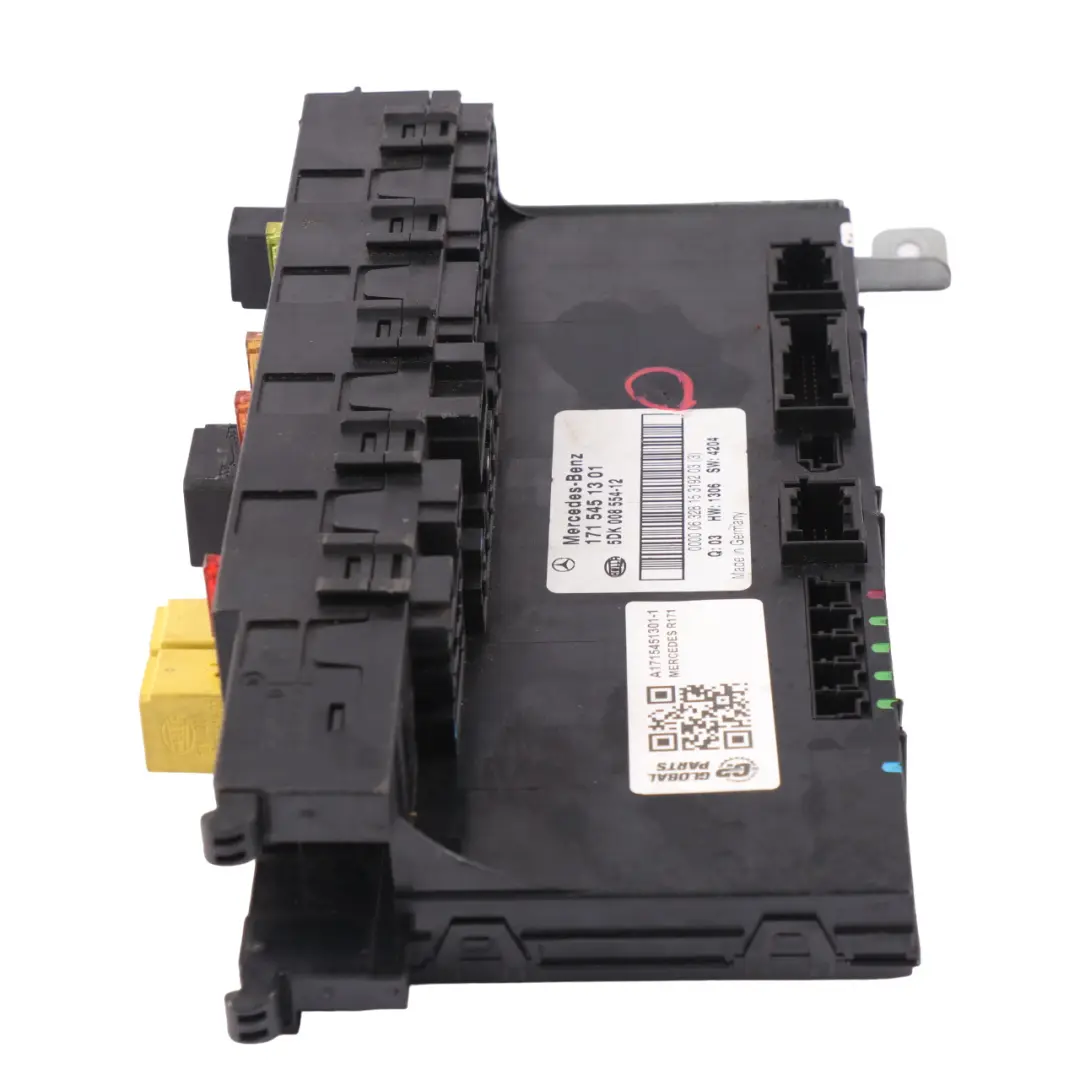 Mercedes SLK R171 Boîte à fusibles Unité contrôle Module SAM Relais - SKU A1715451301-1 - Numéro de pièce A1715451301