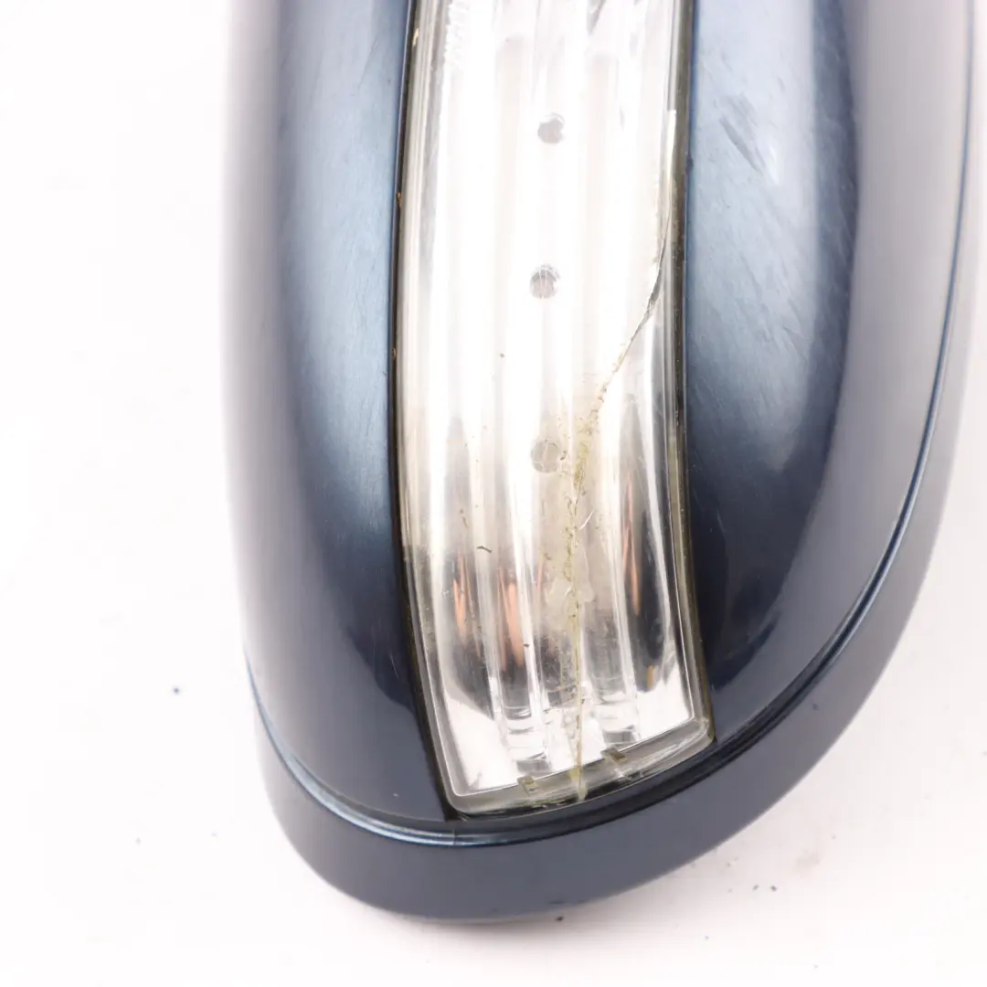 Wing Mirror Door Left N/S Outside Benitoite Blue - 950 to Mercedes SLK R171 with Part number A1718100576 Mercedes SLK R171 Wing Mirror Door Left N/S Outside Benitoite Blue - 950 - SKU A1718100576-BEB - Part number A1718100576