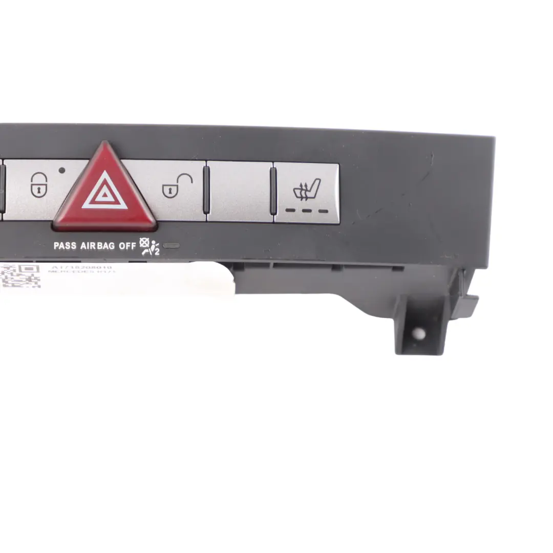 Switch Heater Hazard ESP Panel Control Unit Front to Mercedes R171 Seat with Part number A1718208010 Mercedes R171 Seat Switch Heater Hazard ESP Panel Control Unit Front - SKU A1718208010 - Part number A1718208010