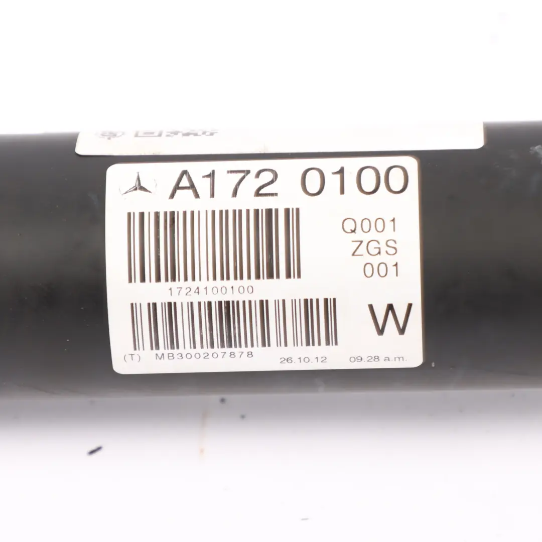  Eje de transmisión Mercedes SLK R172 OM651 Transmisión automática - SKU A1724100100 - Número de pieza A1724100100