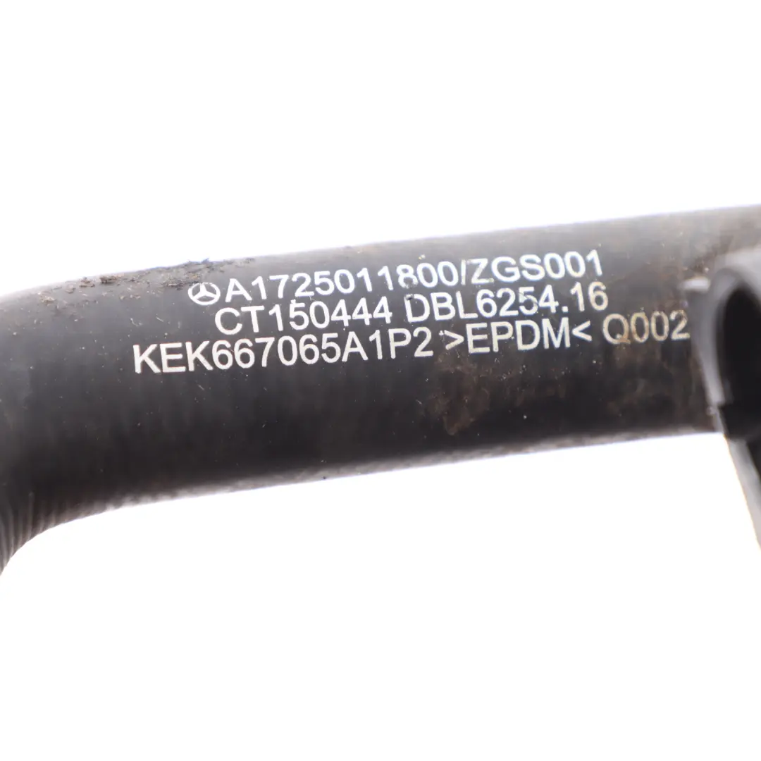 Motore Radiatore Tubo Flessibile Refrigerante per Mercedes R172 con numero di parte A1725011800 Mercedes R172 Motore Radiatore Tubo Flessibile Refrigerante - SKU A1725011800 - Numero di parte A1725011800