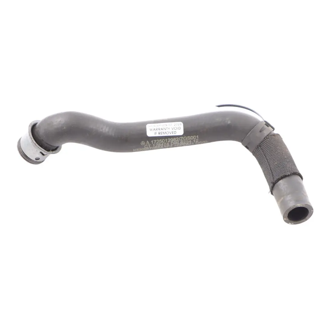 Mercedes SLK R172 tubo acqua radiatore liquido raffreddamento linea A1725012982