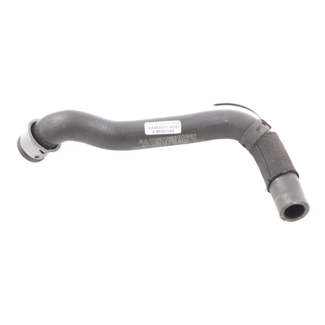 Water Hose Radiator Coolant Cooling Pipe Line to Mercedes SLK R172 with Part number A1725012982 Mercedes SLK R172 Water Hose Radiator Coolant Cooling Pipe Line - SKU A1725012982 - Part number A1725012982