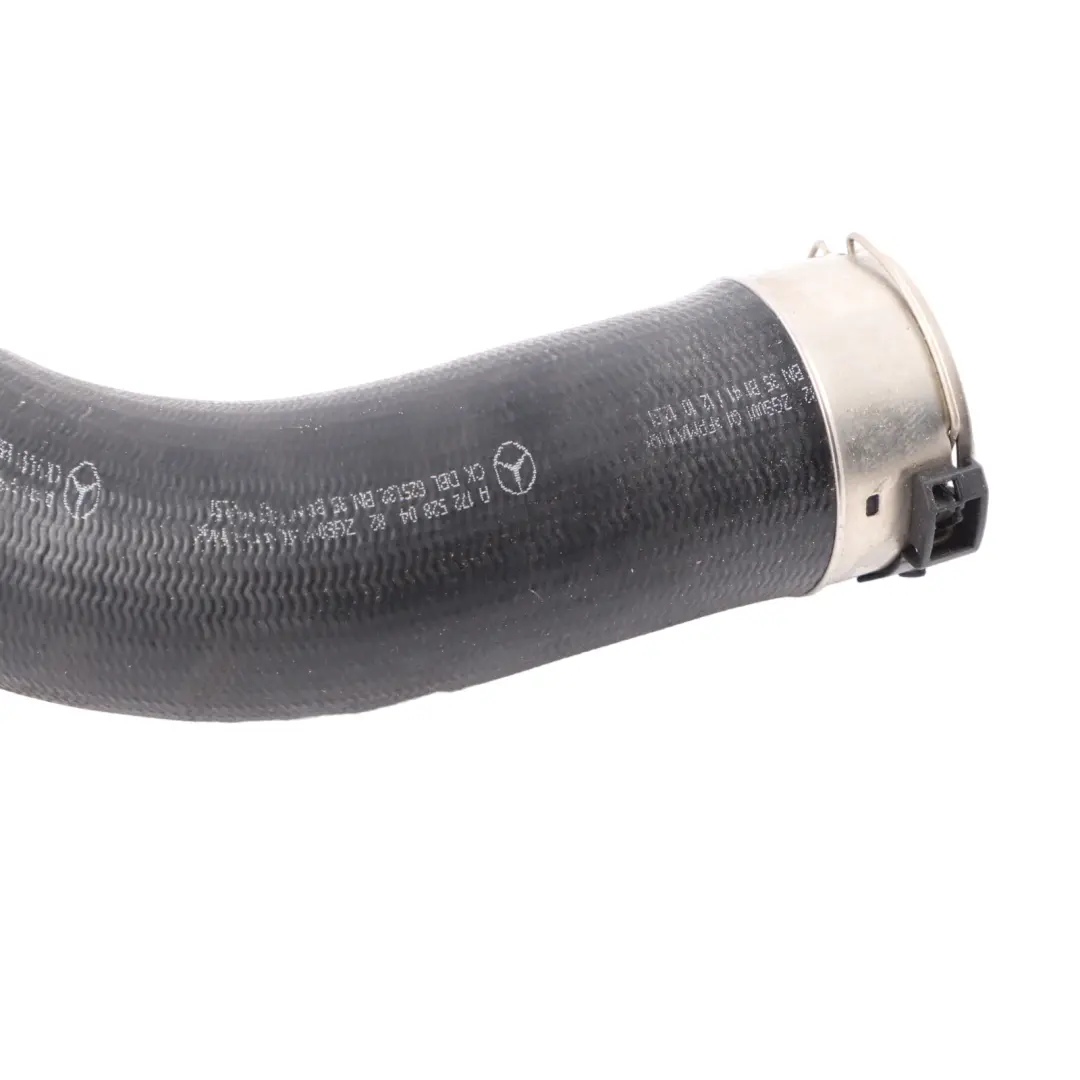 OM651 Intercooler Hose Right O/S Charge Air Intake Line to Mercedes SLK R172 Diesel with Part number A1725280482 Mercedes SLK R172 Diesel OM651 Intercooler Hose Right O/S Charge Air Intake Line - SKU A1725280482 - Part number A1725280482