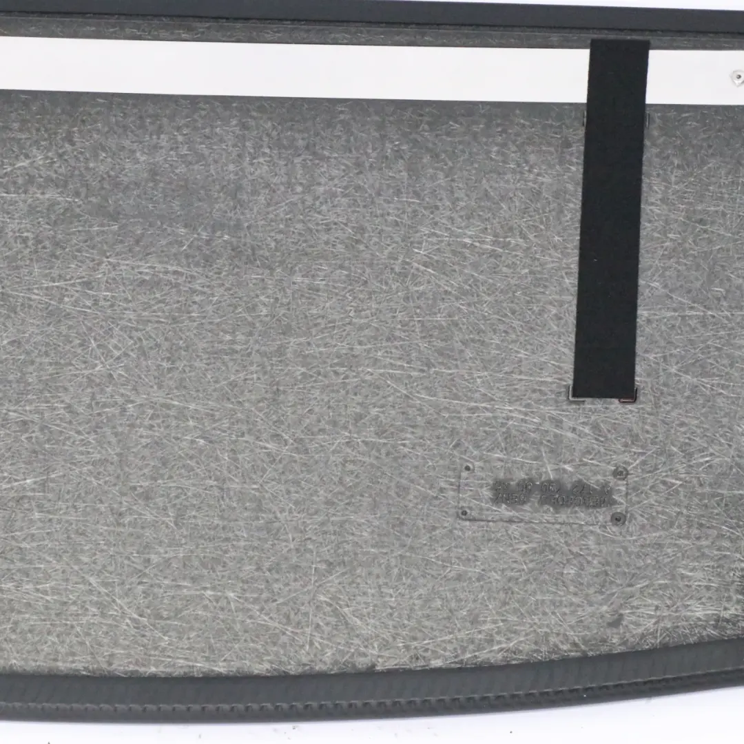 Mercedes SLK R172 Hintere Hutablage Kofferraum Abdeckung Schwarz - SKU A1726902500 - Teilenummer A1726902500
