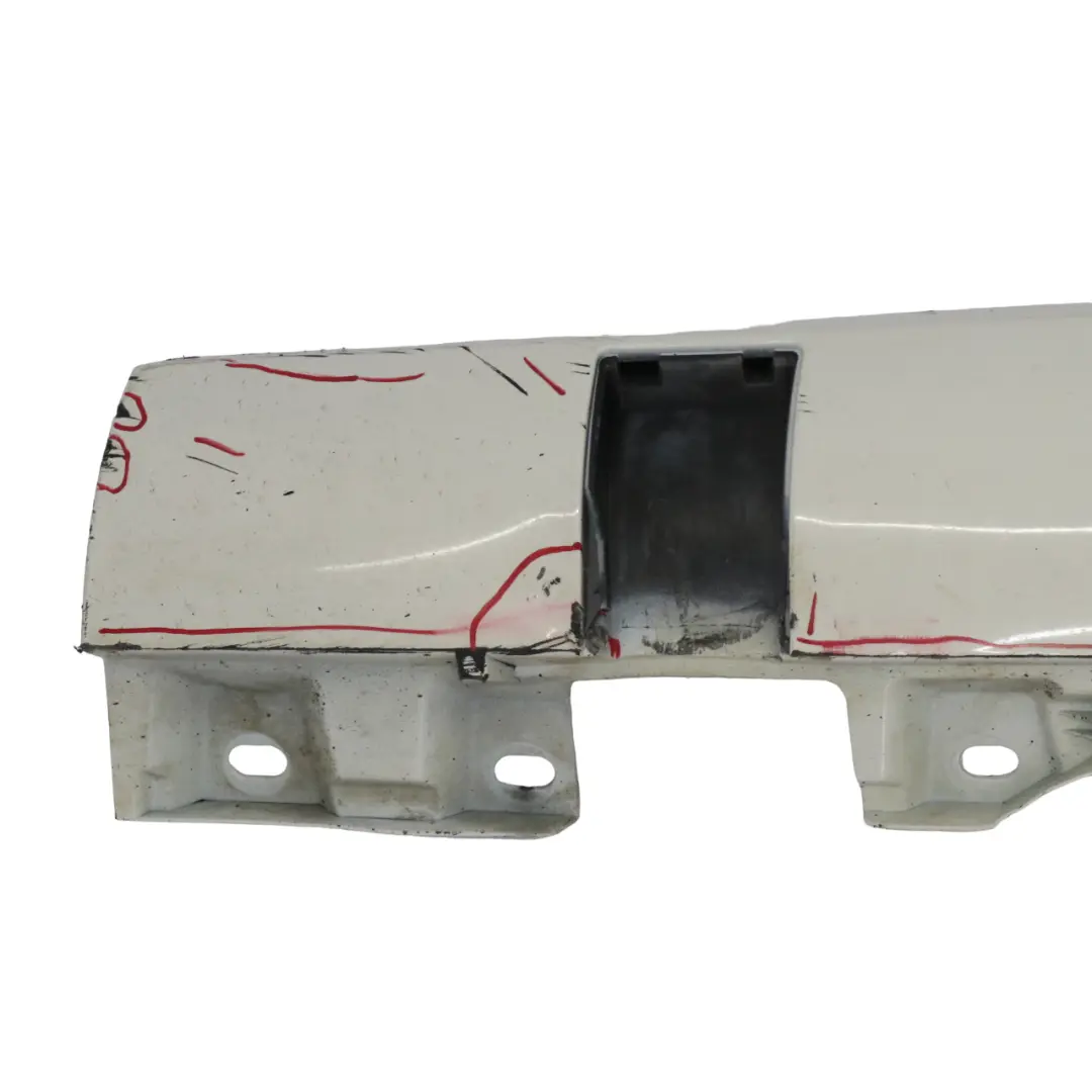 Mercedes R172 Embellecedor de umbral de puerta AMG izquierdo Calcite White - 650 - SKU A1726980054-CW - Número de pieza A1726980054