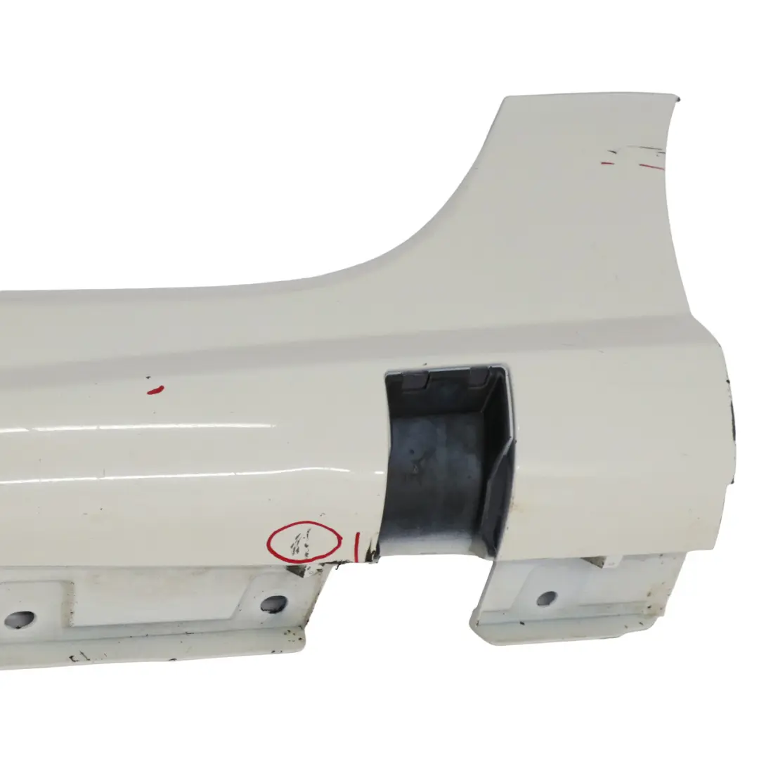 Mercedes R172 Cache seuil de porte AMG Skirt gauche Calcite White - 650 - SKU A1726980054-CW - Numéro de pièce A1726980054