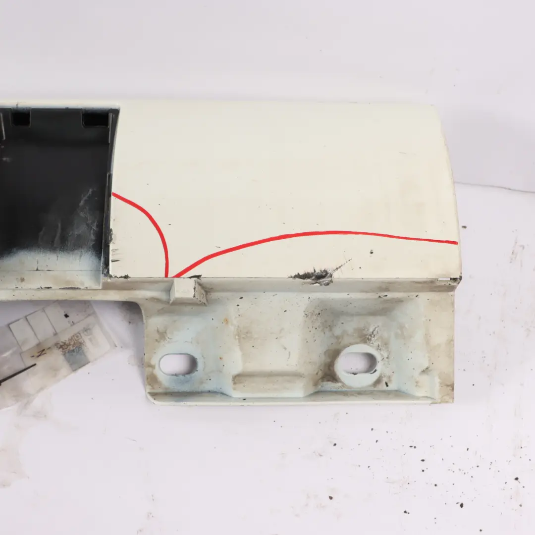 Door Sill Side Cover AMG Skirt Right O/S Calcite White - 650 to Mercedes R172 with Part number A1726980354 Mercedes R172 Door Sill Side Cover AMG Skirt Right O/S Calcite White - 650 - SKU A1726980354-CW - Part number A1726980354