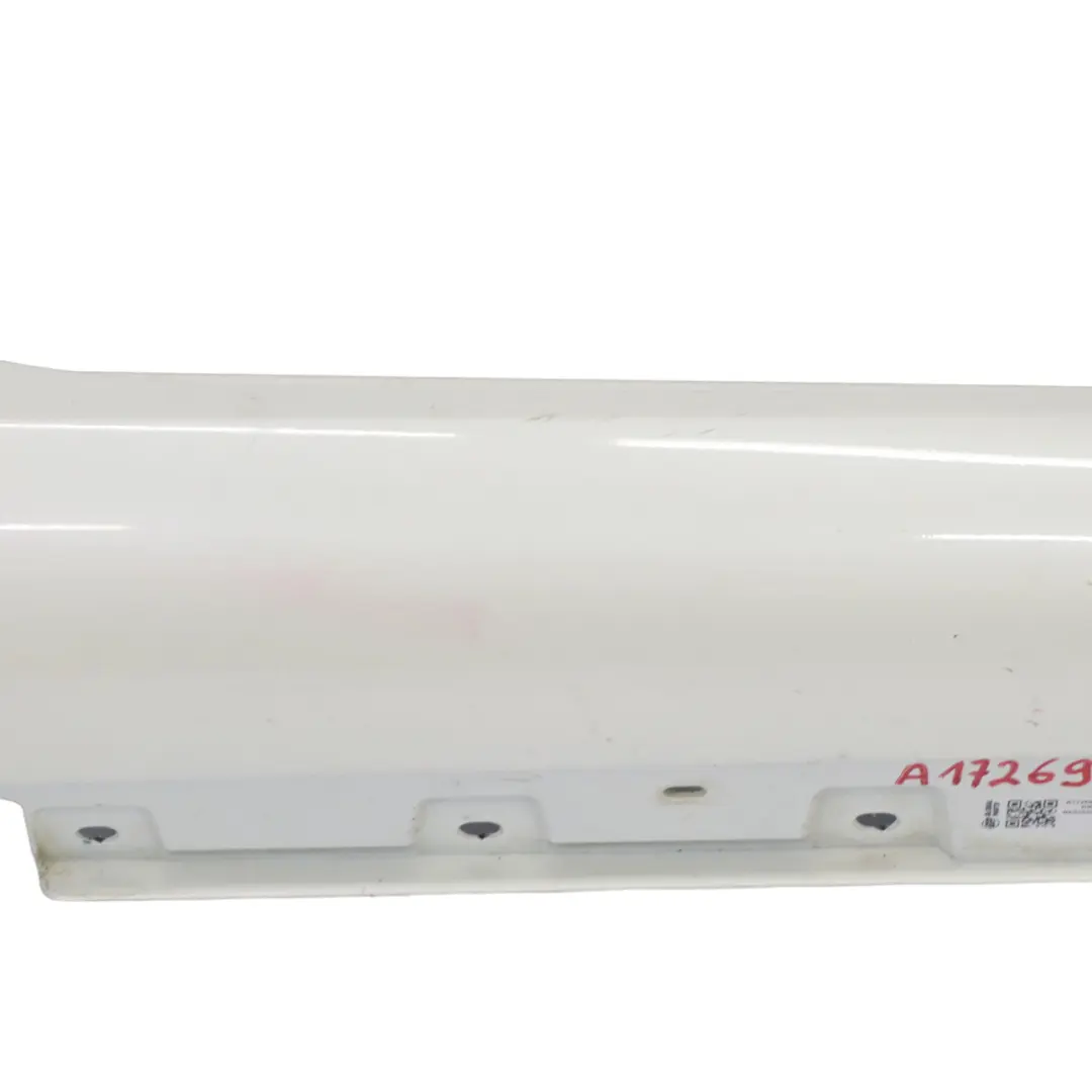 Mercedes R172 Door Sill Side Cover AMG Skirt Right O/S Diamond White - 799 - SKU A1726980354-DWM - Part number A1726980354