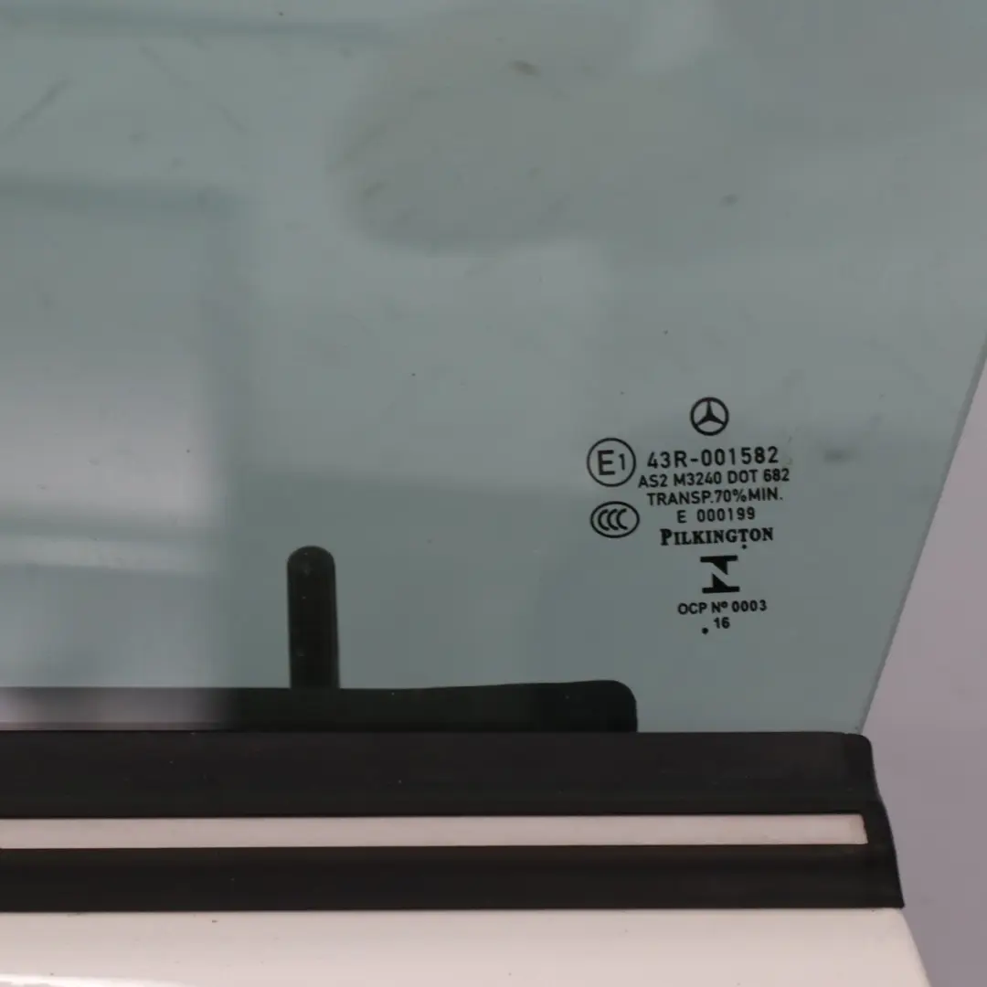 Mercedes SLK R172 Puerta Delantera Izquierda Blanco Diamante Metalizado - 799 - SKU A1727200305-DWM - Número de pieza A1727200305